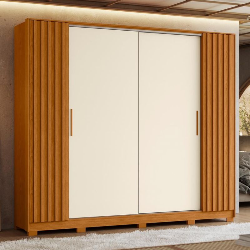 Guarda-Roupa-Casal-4-Portas-4-Gavetas-Flex-Jacaranda-Albatroz