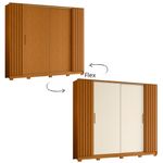 Guarda-Roupa-Casal-4-Portas-4-Gavetas-Flex-Jacaranda-Albatroz