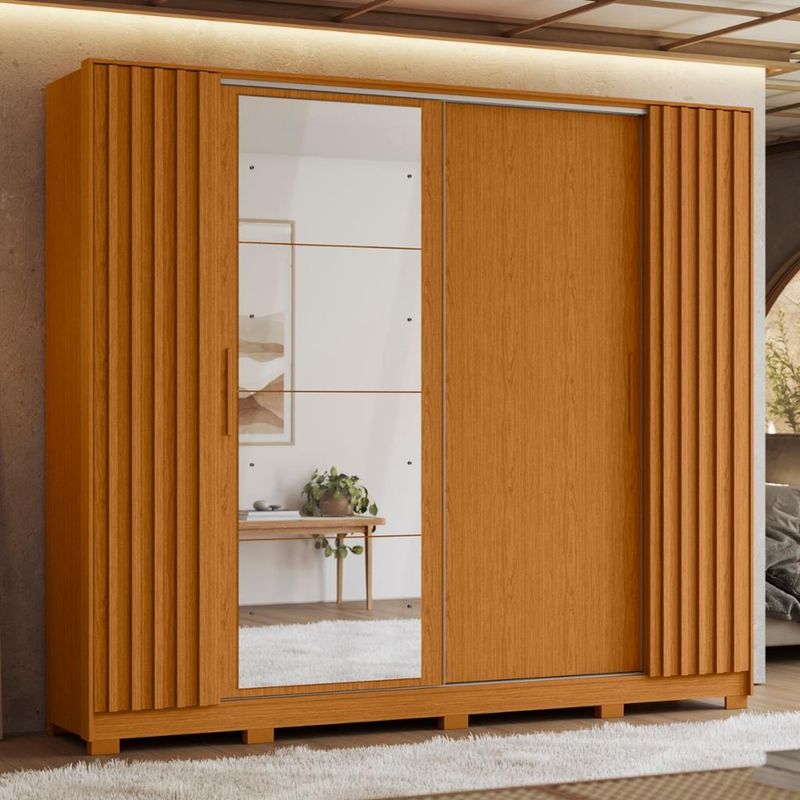 Guarda-Roupa-Casal-4-Espelho-4-Portas-4-Gavetas-Flex-Jacaranda-Albatroz