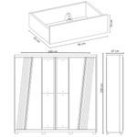Guarda-Roupa-Casal-6-Portas-4-Gavetas-Ouro-Verde-Albatroz