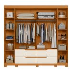 Guarda-Roupa-Casal-6-Portas-4-Gavetas-Ripado-Doble-Albatroz