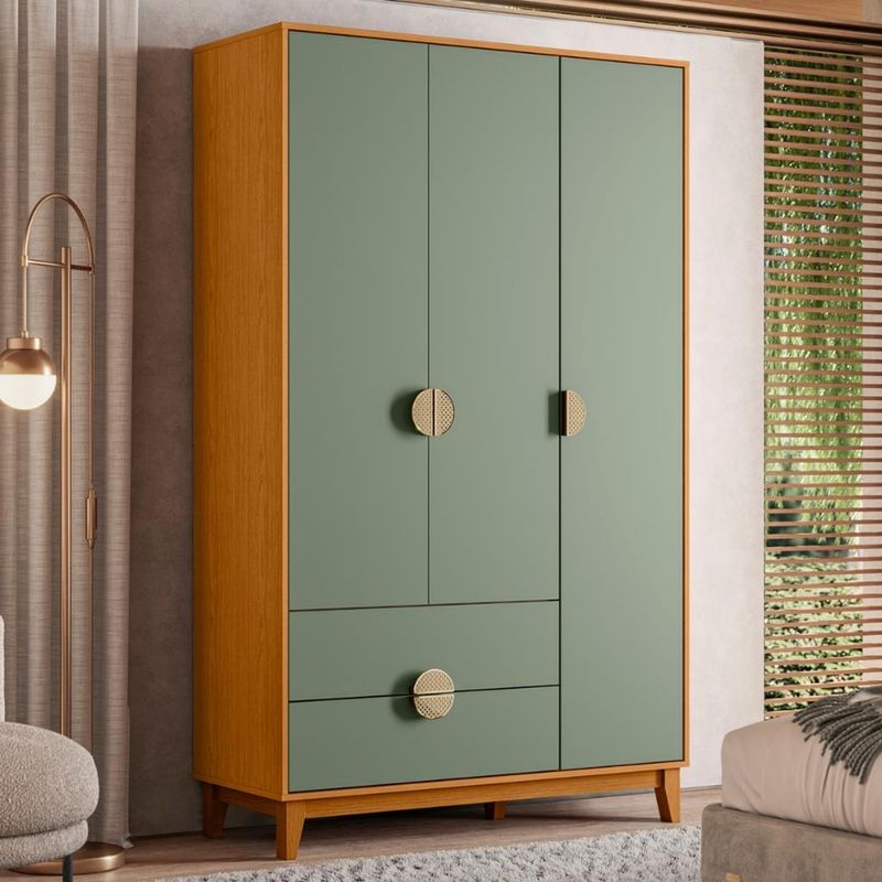 Guarda-Roupa-Solteiro-3-Portas-2-Gavetas-Ipe-Albatroz
