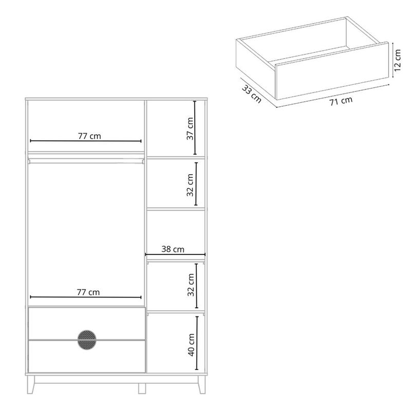 Guarda-Roupa-Solteiro-3-Portas-2-Gavetas-Ipe-Albatroz