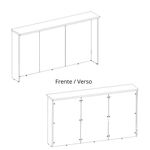 Bancada de Cozinha 200cm Manhattan Herval