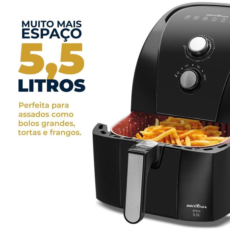Fritadeira-Eletrica-Air-Fryer-Philco-55L-BFR50