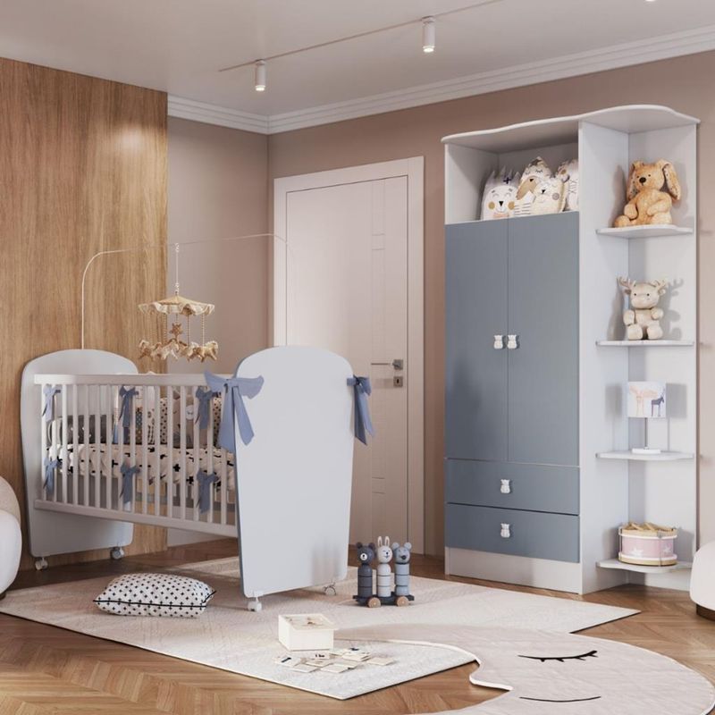 Quarto-de-Bebe-Completo-Guarda-Roupa-e-Berco-Corijinha-Percasa