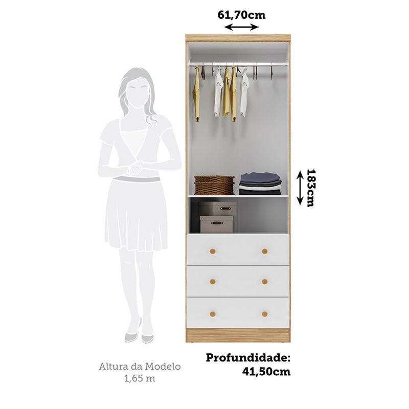 Guarda-Roupa-2-Portas-3-Gavetas-Smim-New-Moveis-Peroba