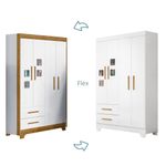 Guarda-Roupa-Infantil-4-Portas-2-Gavetas-Flex-Fly-Tigus-Baby