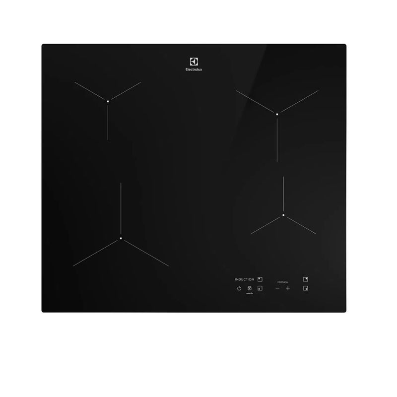 Cooktop 4 Bocas Electrolux Preto – Power Boost – Elétrico 220v – Ie6lp