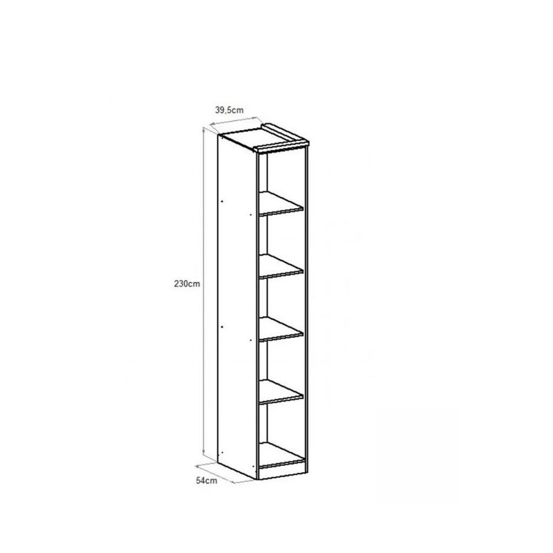 Guarda-Roupa-Modulado-1-Porta-com-Espelho-Elegance-Moveis-Castro