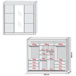 Guarda-Roupa-Casal-1-Espelho-3-Portas-de-Correr-6-Gavetas-MDF-Braganca-Europa-