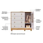 Comoda-Infantil-1-Porta-4-Gavetas-Janela-Elo-Moveis-Peroba