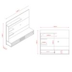 Painel-para-TV-ate-50-Polegadas-2-Portas-Frizz-Select-Madetec