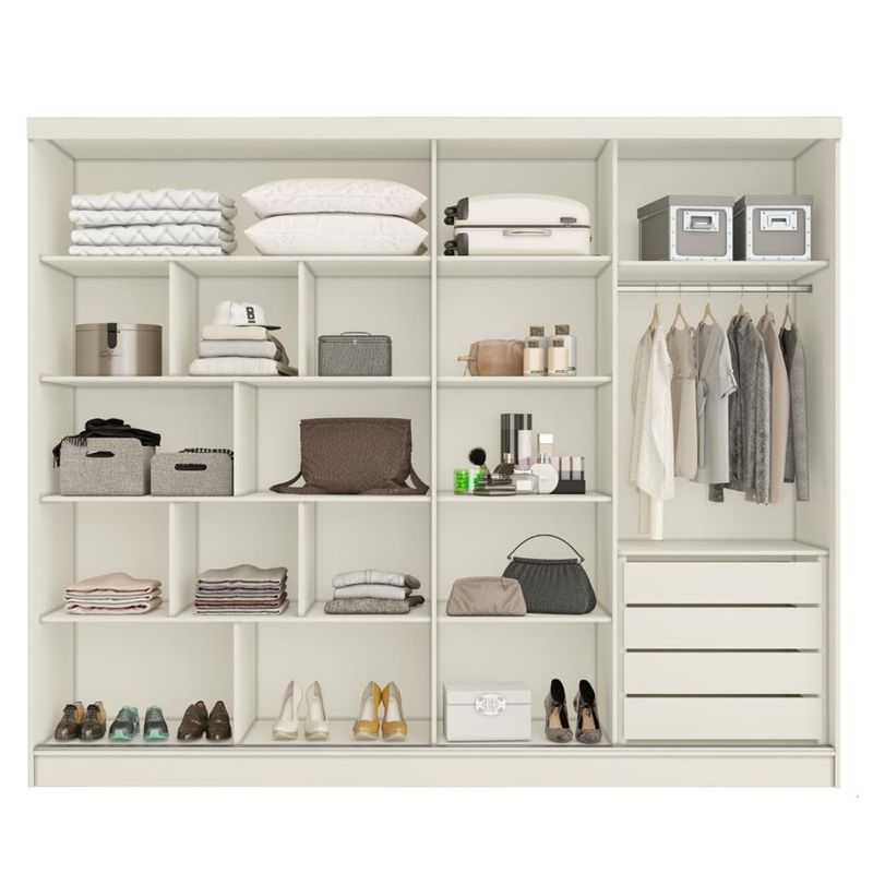 Guarda-Roupa-Casal-1-Espelho-2-Portas-de-Correr-4-Gavetas-Ripado-Galati-Made-Marcs