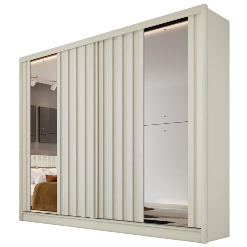 Guarda-Roupa-Casal-1-Espelho-2-Portas-de-Correr-4-Gavetas-Ripado-Lugano-Made-Marcs