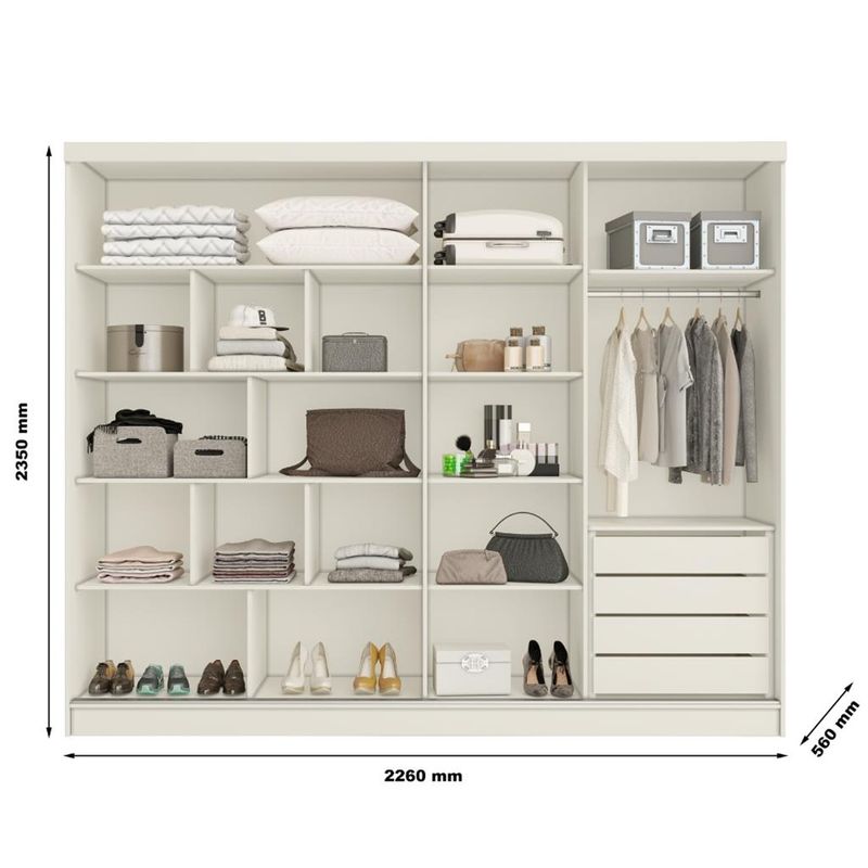 Guarda-Roupa-Casal-1-Espelho-2-Portas-de-Correr-4-Gavetas-Ripado-Lugano-Made-Marcs