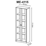 Armario-para-Escritorio-com-Portas-de-Vidro-ME4115-Tecnomobili