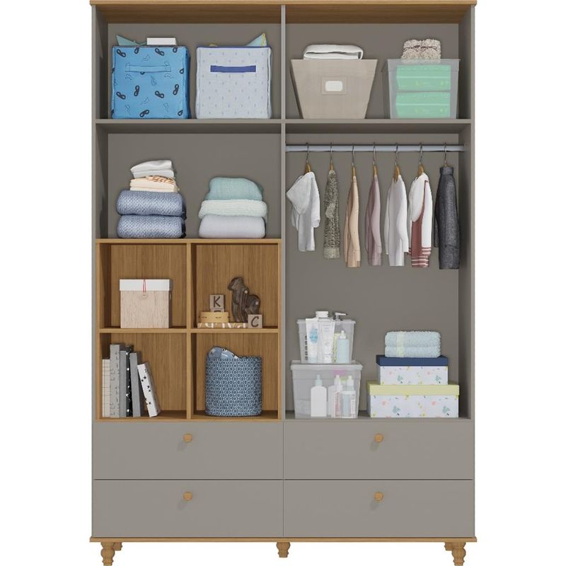 Guarda-Roupa-Infantil-4-Portas-4-Gavetas-Casinha-Permobili