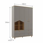 Guarda-Roupa-Infantil-4-Portas-4-Gavetas-Casinha-Permobili