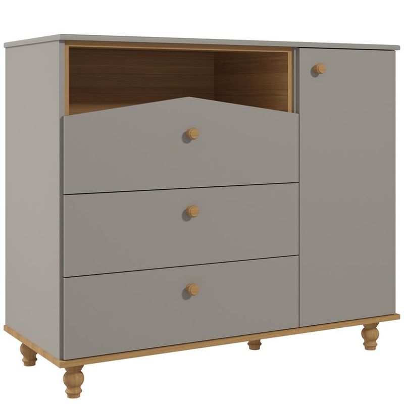 Comoda-Bebe-3-Gavetas-1-Porta-Casinha-Dengo-Permobili
