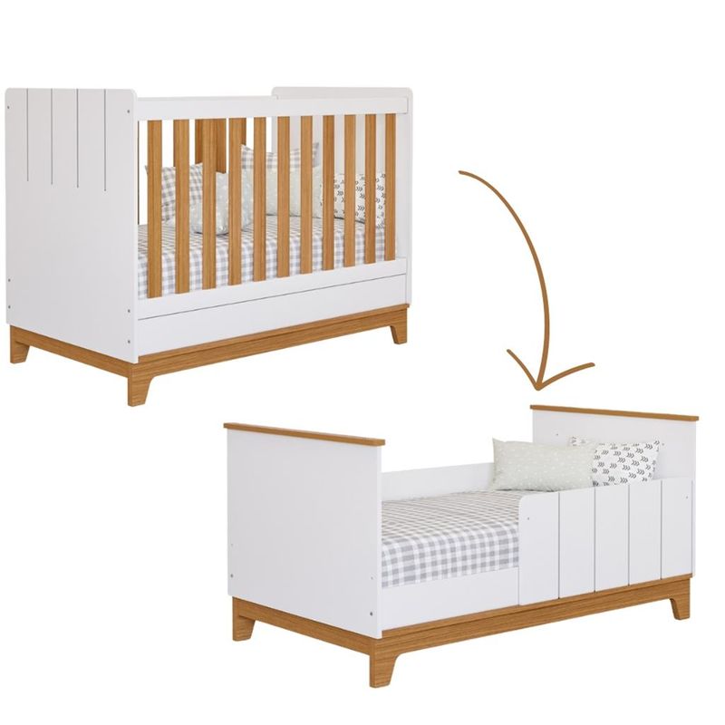 Quarto-de-Bebe-Completo-Guarda-Roupa-4-Portas-Comoda-e-Berco-Liza-Permobili