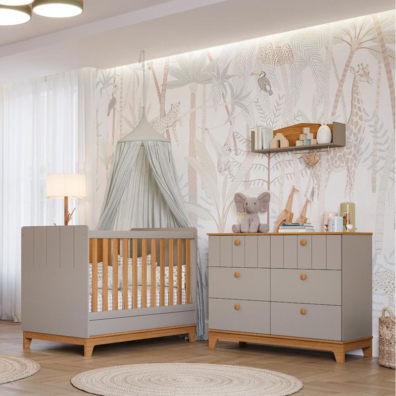 Quarto-de-Bebe-Berco-Mini-Cama-e-Comoda-6-gavetas-Liza-Permobili