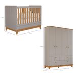 Quarto-de-Bebe-Berco-Mini-Cama-e-Guarda-Roupa-4-portas-4-gavetas-Liza-Permobili