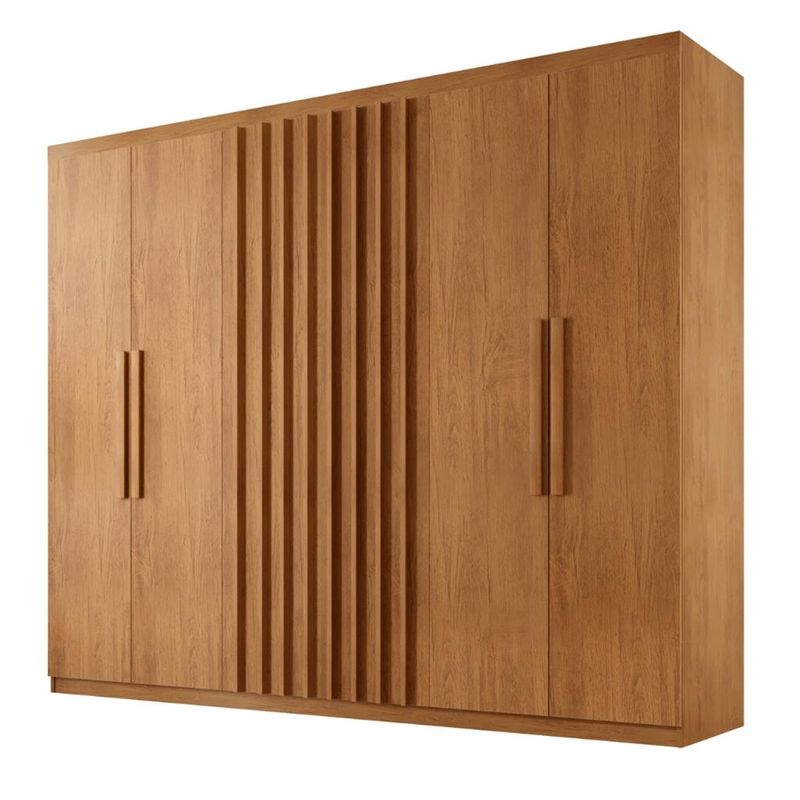 Guarda-Roupa-Casal-6-Portas-2-Gavetas-Ripado-Cairo-Rufato