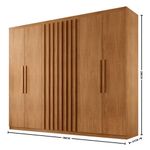 Guarda-Roupa-Casal-6-Portas-2-Gavetas-Ripado-Cairo-Rufato