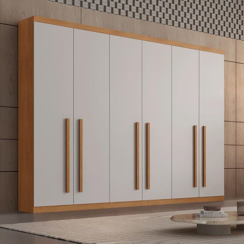 Guarda-Roupa-Casal-6-Portas-2-Gavetas-Pernanbuco-Rufato