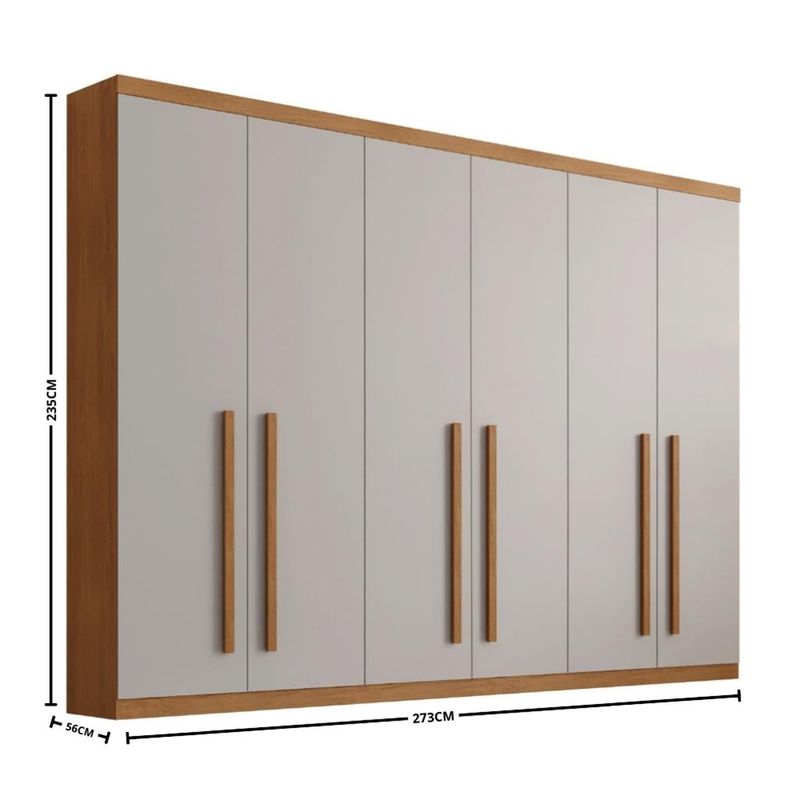 Guarda-Roupa-Casal-6-Portas-2-Gavetas-Pernanbuco-Rufato