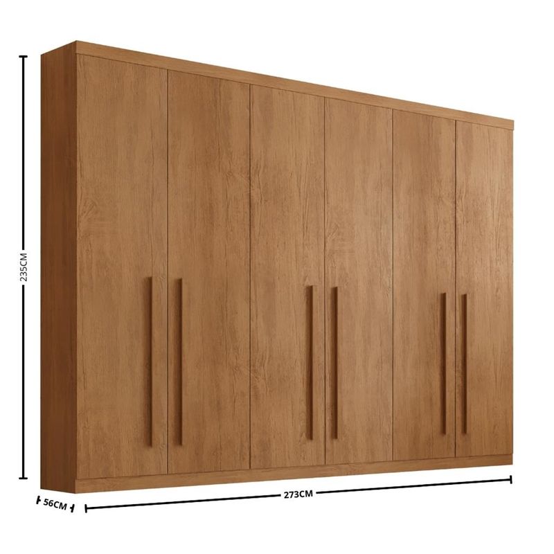 Guarda-Roupa-Casal-6-Portas-2-Gavetas-Pernanbuco-Rufato