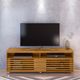 Rack Bancada para TV até 65 Polegadas 2 Portas Cross Frizz Madetec