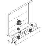Estante-home-para-TV-ate-75-Polegadas-2-Gavetas-com-Pes-New-Madetec--