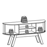 Rack para TV até 55 Polegadas Atlanta Madetec