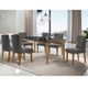 Conjunto Sala de Jantar Mesa Londrina e 6 cadeiras Montreal Rufato