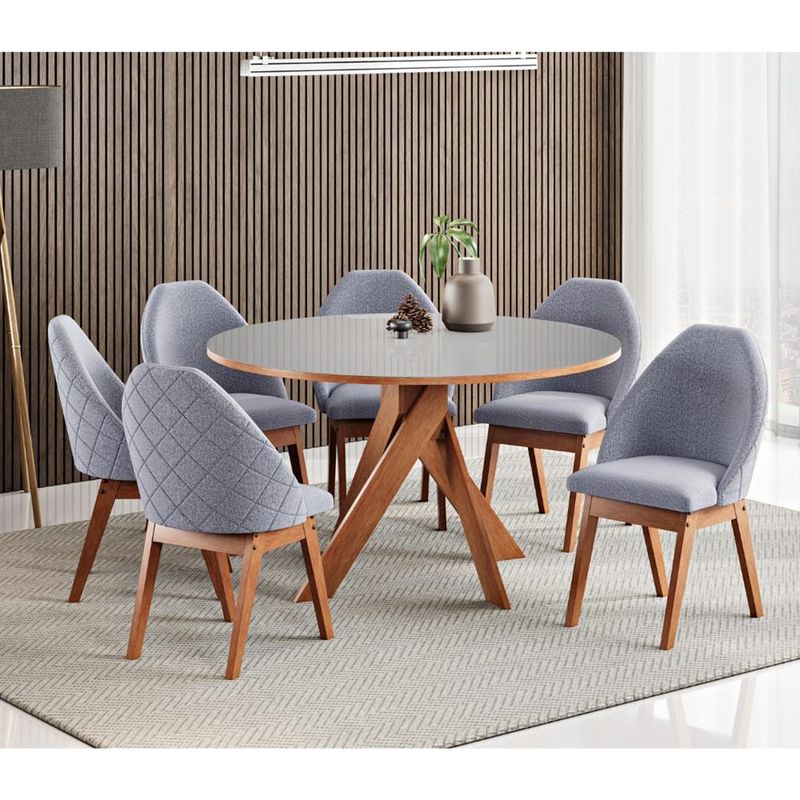Conjunto-Sala-de-Jantar-Mesa-Redonda-137cm-6-Poltrona-Grecia-Madetal