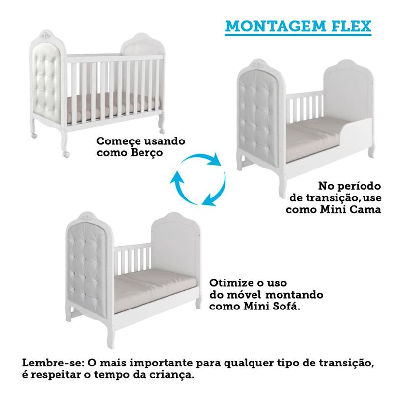 Quarto-de-Bebe-com-Berco-Mini-Cama-com-Capitone-MDF-Comoda-Elo-New-Moveis-Peroba
