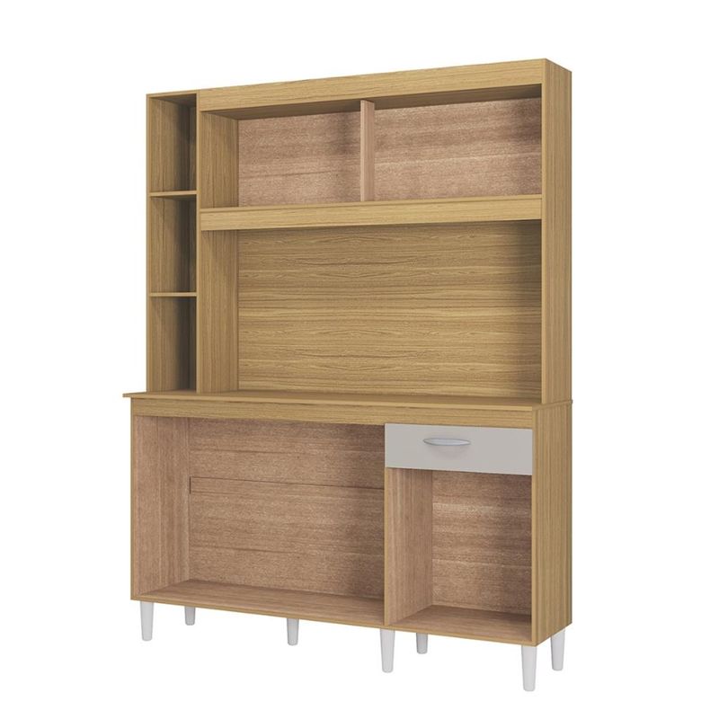 Cozinha-Compacta-5-Portas-1-Gaveta-140cm-Duda-Poquema-