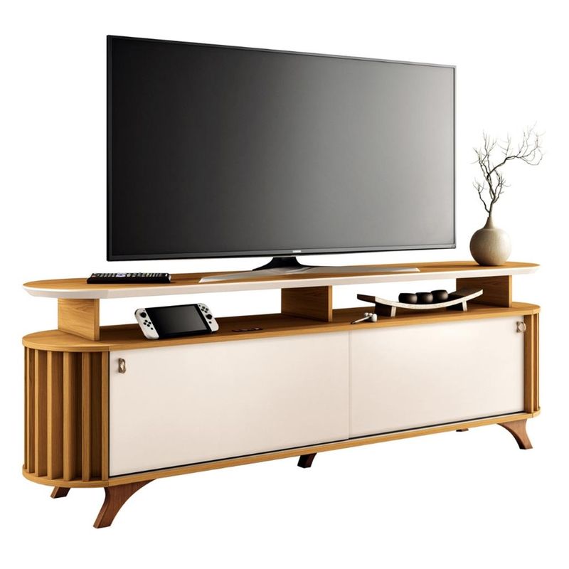 Rack-para-Tv-ate-70-Polegadas-2-Portas-com-Pes-Ripado-Alba-HB-Moveis