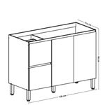 Balcao-3-Porta-2-Gaveta-120cm-Art-Kits-Parana-