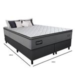 Cama-Box-King-193cm-Molas-Ensacadas-Texas--2CEN-Gazin