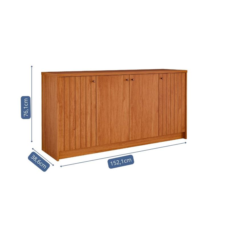 Balcão Buffet 4 Portas Lia Cimol