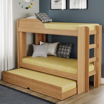 Treliche  Infantil com Cama Auxiliar Bia Cimol
