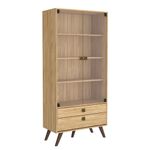 Cristaleira-2-Portas-2-Gavetas-RT3151-Movelbento