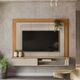 Painel para TV até 65 Polegadas 1 Porta Lugano Linea Brasil