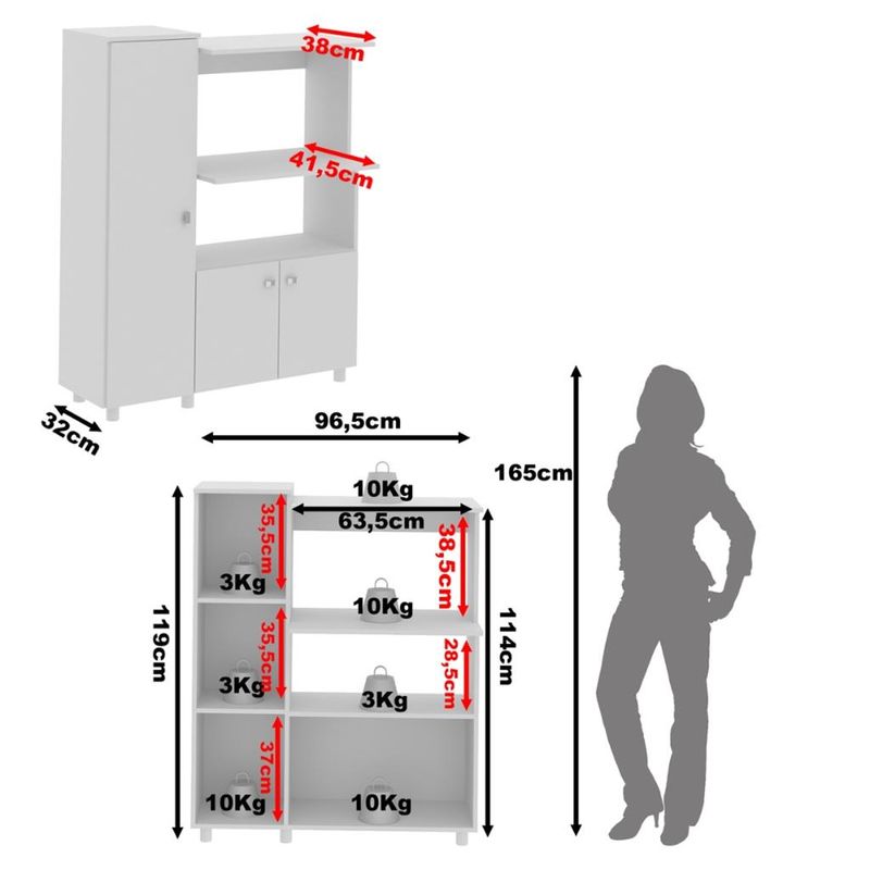 Armario-Multiuso-2-Portas-2-Nichos-BL3310-Tecnomobili
