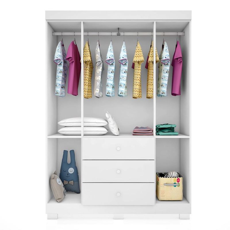 Guarda-Roupa-Infantil-4-Portas-3-Gavetas-Ane-Phoenix-Baby