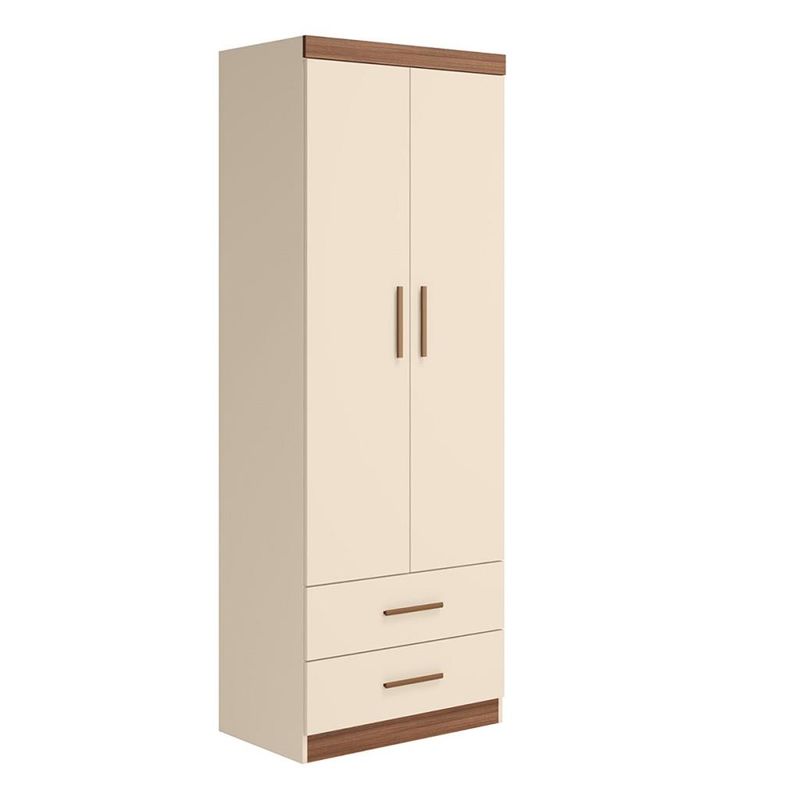 Guarda Roupa Infantil 2 Portas 2 Gavetas Chiara Phoenix Baby