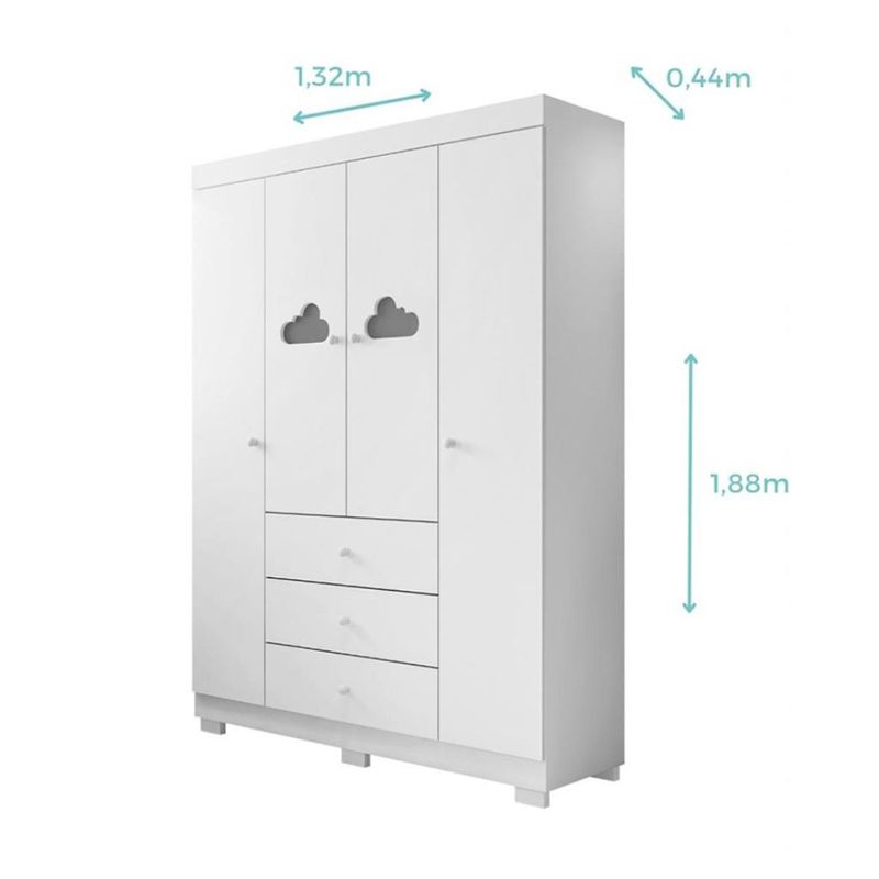 Guarda-Roupa-Infantil-4-Portas-3-Gavetas-Ane-Phoenix-Baby
